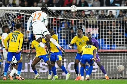 Evann Guessand, futbol. Costa do Marfim