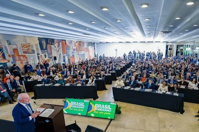 Presidente da República, Luiz Inácio Lula da Silva, durante 5ª Reunião Plenária do Conselho de Desenvolvimento Econômico Social Sustentável (CDESS). Palácio do Itamaraty, Brasília - DF.<!-- NICAID(16094724) -->