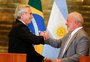 Em encontro com Fernández, Lula promete buscar solução para sustentar exportações do Brasil para a Argentina
