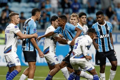 13.04.25, Porto Alegre, RS, Brasil: Sudamericana Grêmio x Godoy Cruz: Fotos: Duda Fortes/Agencia RBSIndexador: Andre Avila<!-- NICAID(16036397) -->