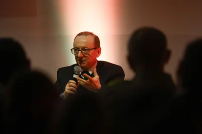 PORTO ALEGRE, RS, BRASIL, 18/07/2019: Cezar Miola. Para comemorar os dois anso e meio do Grupo de Investigação da RBS, será realizado um seminário com convidados externos e internos para discutir investigação jornalística.Indexador: ISADORA NEUMANN<!-- NICAID(14171006) -->