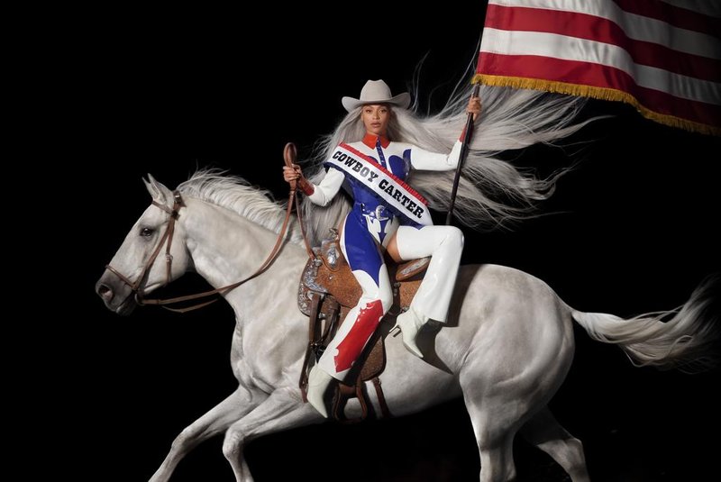 Capa do álbum Cowboy Carter, de Beyoncé. Foto: Divulgação<!-- NICAID(15720885) -->