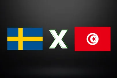 Arte GZH escudos, copa do mundo, suécia, tunísia