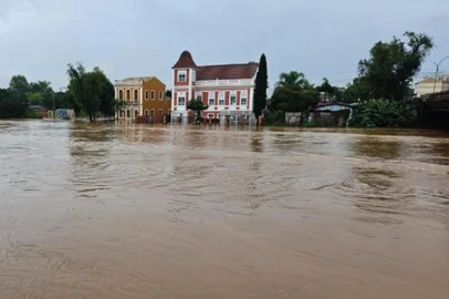 Nível do Rio dos Sinos atinge 6,29m e supera média de 2023<!-- NICAID(15752420) -->