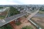 Esteio, RS, Brasil, 12/09/2022 - Obras paradas há 9 anos no viaduto na saída da Rodovia do Parque, em direção Avenida Celina Chaves Kroeff - Foto: Lauro Alves/Agência RBS<!-- NICAID(15203663) -->