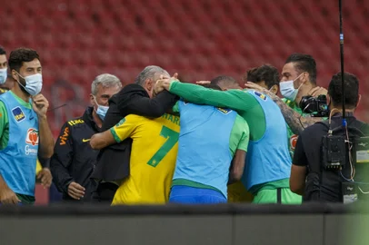 PORTO ALEGRE, RS, BRASIL - 04.06.2021 - A Seleção Brasileira recebe o Equador no Estádio Beira-Rio em jogo válido pelas Eliminatórias para a Copa do Mundo de 2022. (Foto: Jefferson Botega/Agencia RBS)Indexador: Jeff Botega<!-- NICAID(14801679) -->