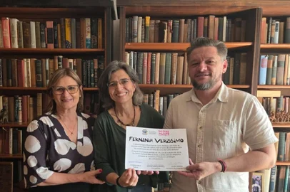 Prefeitura de Carlos Barbosa / Divulgação Fernanda Verissimo é a patronesse da 34ª Feira do Livro<!-- NICAID(16243902) -->