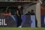 Portuguesa Santista x Caxias se enfrentaram pela primeira fase da Copa do Brasil 2024, no Estádio Ulrico Mursa, em Santos. Na foto: técnico Argel Fuchs<!-- NICAID(15692403) -->