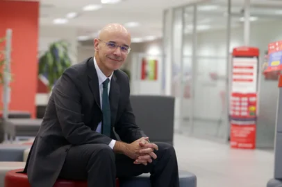 Sergio RialBrasil, São Paulo, SP, 02/05/2019. Retrato do presidente do Santander Brasil, Sergio Rial. FOTO:   NILTON FUKUDA/ESTADÃO - Crédito:NILTON FUKUDA/ESTADÃO CONTEÚDO/AE/Código imagem:222923Editoria: ECOLocal: SÃO PAULOIndexador: NILTON FUKUDAFonte: AGEFotógrafo: NILTON FUKUDA<!-- NICAID(15322143) -->