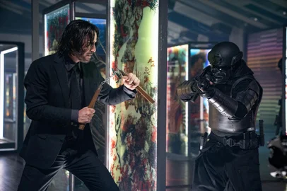 Keanu Reeves as John Wick in John Wick 4. Photo Credit: Murray Close<!-- NICAID(15381158) -->