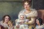 Retrato de Dona Leopoldina de Habsburgo e seus filhos, por Domenico Failutti, para caderno DOC especial bicentenário da independência<!-- NICAID(15184196) -->