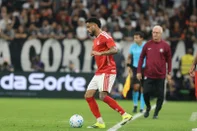 Matheus Bahia jogou contra o Corinthians