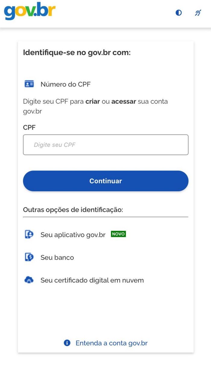 gov.br / Reprodução gov.br / Reprodução