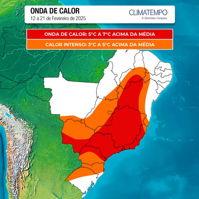 Climatempo / Divulgação Climatempo / Divulgação