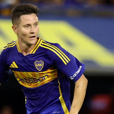 Boca Juniors' Spanish midfielder #21 Ander Herrera looks on as he runs during the Argentine Professional Football League 2025 Apertura Tournament match between Boca Juniors and Aldosivi at La Bombonera stadium in Buenos Aires on February 22, 2025. (Photo by ALEJANDRO PAGNI / AFP)Editoria: SPOLocal: Buenos AiresIndexador: ALEJANDRO PAGNISecao: soccerFonte: AFPFotógrafo: STR<!-- NICAID(16114249) -->