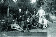 Sócios do Club Comercial passeiam na chácara (anos 1880)<!-- NICAID(16099978) -->