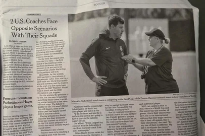 new york times , seleção estadunidense , mundial de clubes , copa do mundo , copa do mundo de clubes<!-- NICAID(16064920) -->