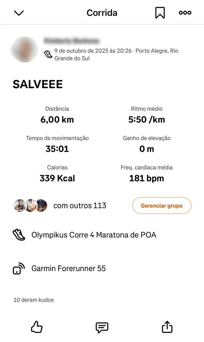 Strava / Reprodução