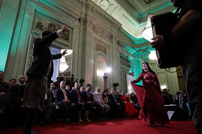 PORTO ALEGRE, RS, BRASIL, 16-07-2025: Cerimônia no Palácio Piratini anuncia verbas para os Festejos Farroupilhas de 2025. O ato realizado na tarde de quarta feira (16), anunciou mais de 17 milhões de reais pra as tradicionais festivadades realizadas no mês de setembro. Foto: Renan Mattos / Agência RBS<!-- NICAID(16081946) -->