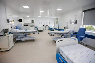 PORTO ALEGRE, RS, BRASIL, 07.04.2025: Hospital da Brigada Militar inaugura novos servicos de hemodinâmica e terapia endovascular. Foto: Camila Hermes/Agencia RBS<!-- NICAID(16011913) -->