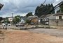 Carro derruba poste, deixa um ferido e bairro São Luiz Gonzaga parcialmente sem luz