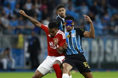 PORTO ALEGRE, RS, BRASIL, 11-10-2026: Grêmio vs Internacional, clássico GreNal nº455, pelo Campeonato Brasileiro Série A 2026. O jogo ocorre na Arena, em Porto Alegre. Foto: Jeff Botega/Grupo RBSIndexador: jeff botega<!-- NICAID(16385340) -->