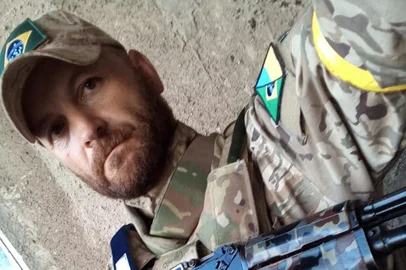 Mais dois brasileiros morrem na guerra da Ucrânia. Na imagem, o gaúcho Douglas Rodrigues Búrigo, 40 anos, que perdeu a vida em meio ao combate.<!-- NICAID(15139004) -->