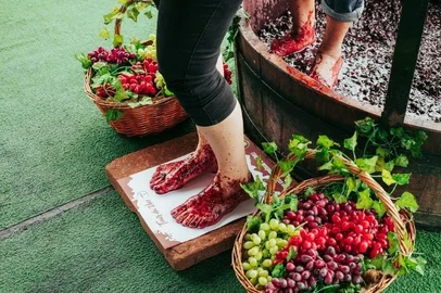 Experiência leva visitantes aos métodos de produção do passado