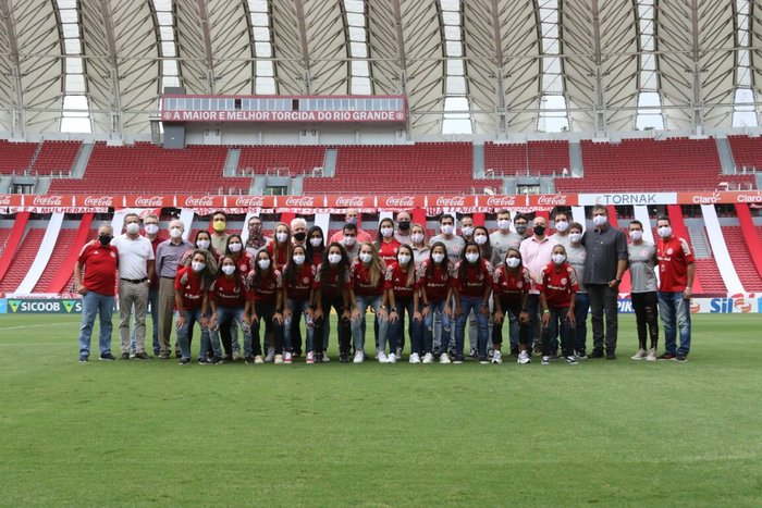 Ficha técnica: conheça o elenco feminino do Inter para a disputa do Brasileirão