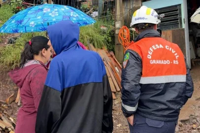 Em novo informativo, prefeitura de Gramado afirma que áreas de risco continuam sendo monitoradas<!-- NICAID(15608403) -->