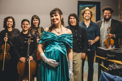 Fabio Alt / Divulgação Luana Pacheco e Orquestra Folie.<!-- NICAID(16347575) -->