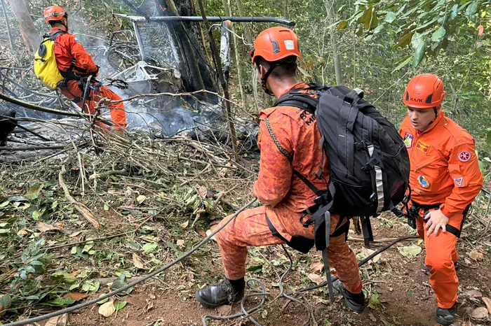 Corpo de Bombeiros do Rio de Janeiro / Divulgação Corpo de Bombeiros do Rio de Janeiro / Divulgação