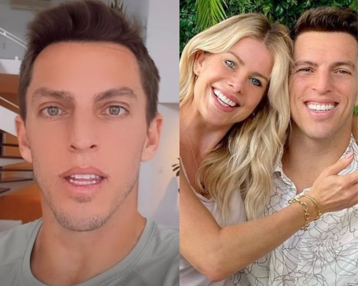 Amaury Nunes / Karina Bacchi / Instagram, Reprodução