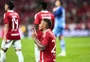 Autor do gol da vitória do Inter, Vitinho comemora: "Importante para virar a chave"