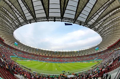 PORTO ALEGRE, RS, BRASIL, 22-06-2014 : Jogo entre as seleções de Coréia do Sul e Argélia, terceira partida da Copa do Mundo em Porto Alegre, no estádio Beira Rio. (Foto: RICARDO DUARTE /Agência RBS, Editoria Esporte)<!-- NICAID(10604942) -->