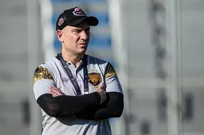 João Normando / Amazonas FC/Divulgação Técnico Márcio Zanardi.<!-- NICAID(16181271) -->