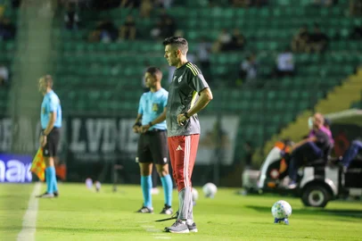 FLORIANÓPOLIS, SC, BRASIL, 22-04-2026: Athletic-MG vs Internacional, no estádio Orlando Scarpelli, em Santa Catarina. Foto: Ricardo Duarte/SC InternacionalIndexador: ricardo duarte<!-- NICAID(16271312) -->