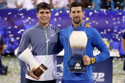 Carlos Alcaraz, Novak Djokovic, tênis
