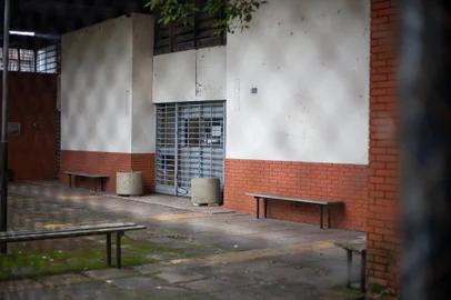 Fotos da fachada do antigo prédio da junta militar<!-- NICAID(15728184) -->