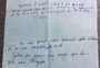 Criança que comeu bolo em Torres e perdeu mãe e avó escreve carta para padre pedindo orações