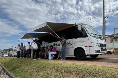 Dionatan Aristimunha / Divulgação Governo do RS envia ajuda a cidade atingida por tornado no Paraná<!-- NICAID(16166064) -->