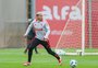 Treino do Inter tem retorno de lateral e jogador do sub-20 observado