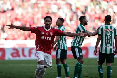 Porto Alegre, RS, Brasil, 26-04-2025: Internacional e Juventude pelo Campeonato Brasileiro. Foto: Renan Mattos / Agência RBS<!-- NICAID(16025082) -->
