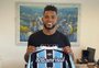 Foto de Borja com a camisa do Grêmio vaza nas redes sociais