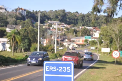 GRAMADO, RS, BRASIL, 21/08/2023. Fotos da rodovia  RS 235. (Neimar De Cesero/Agência RBS)<!-- NICAID(15515869) -->