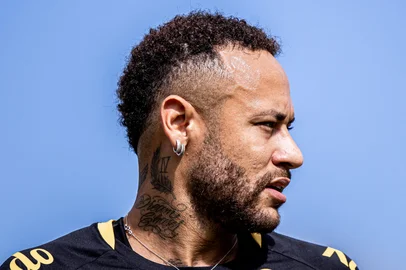 Neymar, jogador do Santos <!-- NICAID(16037208) -->