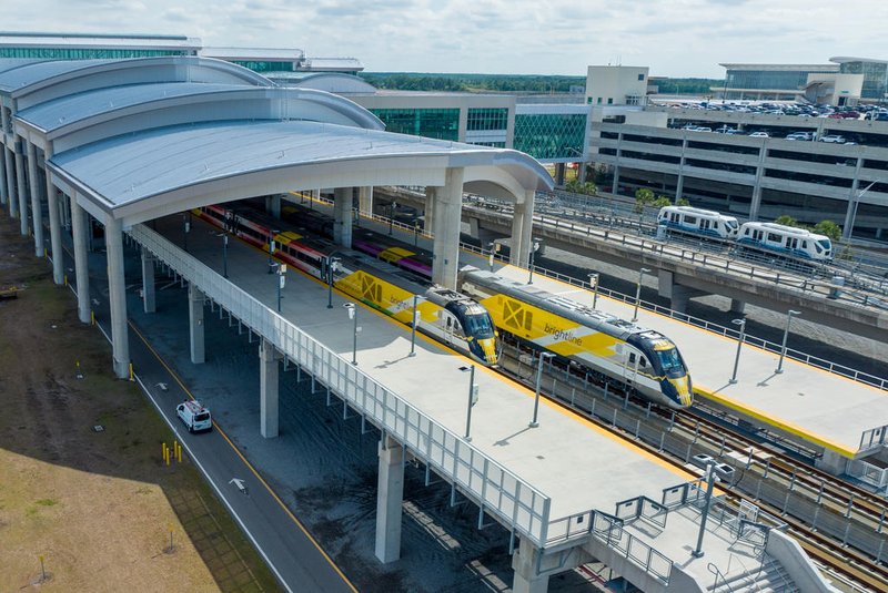 Inaugurado trem da Brightline que liga Miami a Orlando<!-- NICAID(15559722) -->