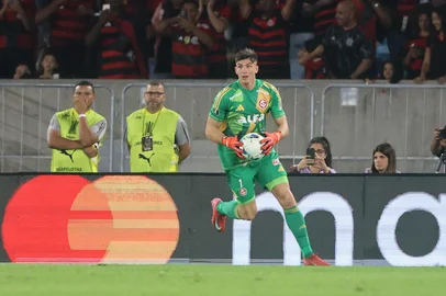 RIO DE JANEIRO, RJ, BRASIL, 13-08-2025: Jogo entre Flamengo vs Internacional, pela Copa Libertadores, no Maracanã. Foto: Ricardo Duarte/SC Internacional/DivulgaçãoIndexador: ricardo duarte<!-- NICAID(16101191) -->