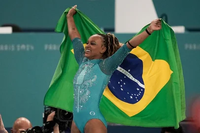 2024.08.05 - Jogos Olímpicos Paris 2024 - Ginastica artistica -  Rebeca Andrade. Foto: Alexandre Loureiro/COB/ Divulgação<!-- NICAID(15832712) -->