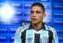"Toda criança sonha com essa oportunidade", diz Rodrigo Ferreira na apresentação pelo Grêmio